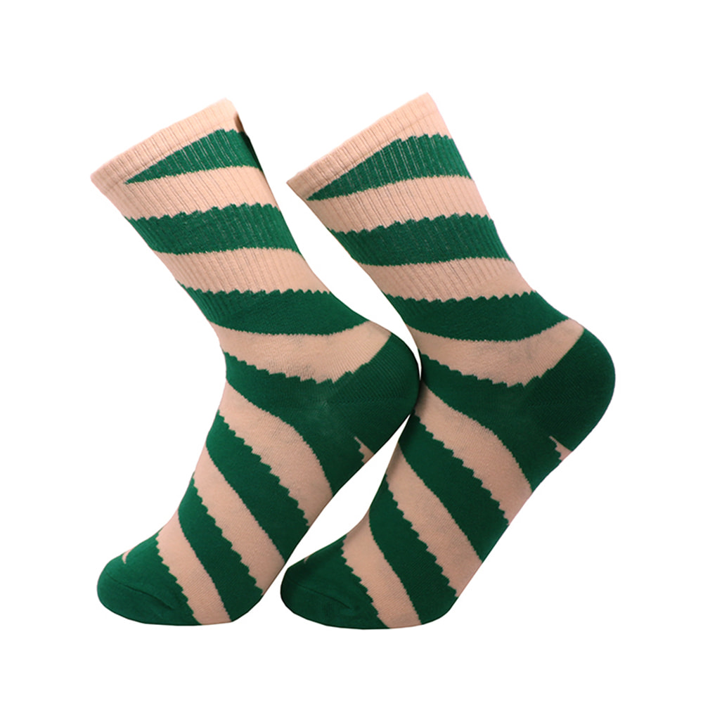 Breathable Color Striped Socks