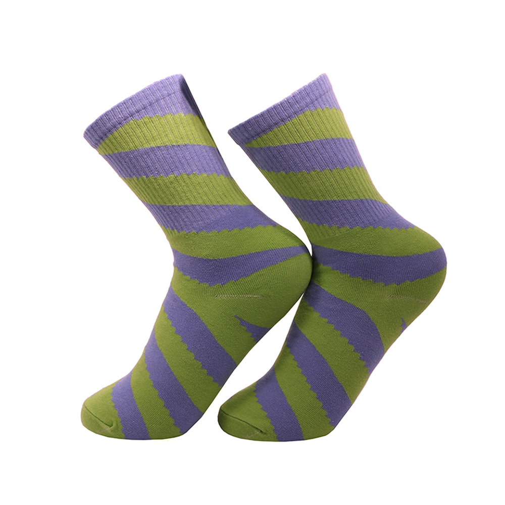 Breathable Color Striped Socks