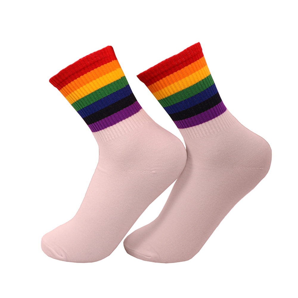 Breathable Color Striped Socks