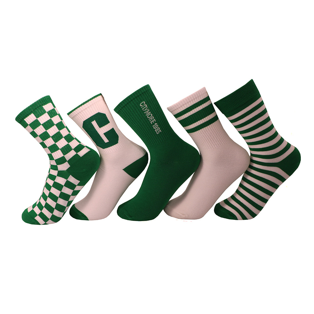 Breathable Color Striped Socks