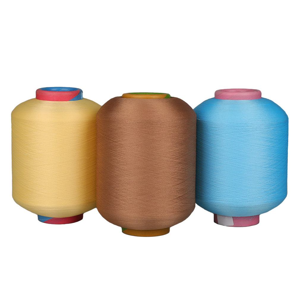 Colored Polyester Covered Yarn