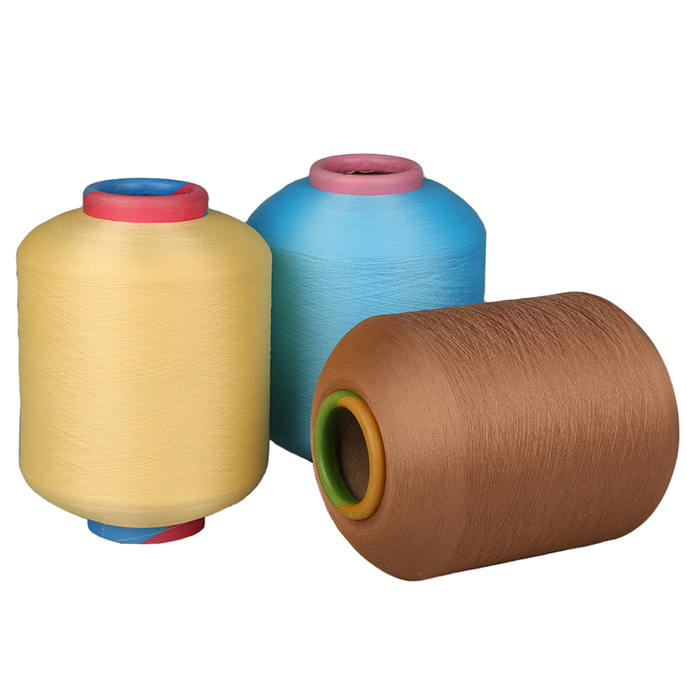 Colored Polyester Covered Yarn