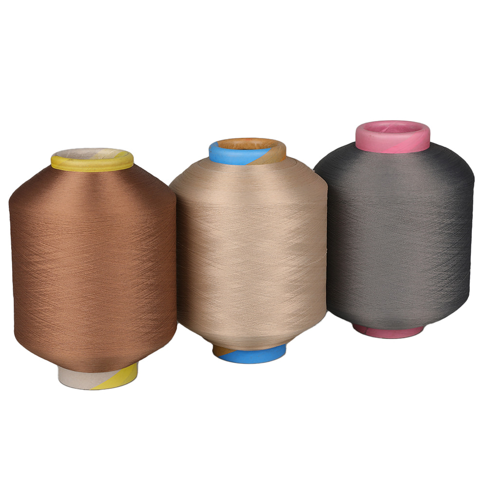 Colored Polyester Covered Yarn