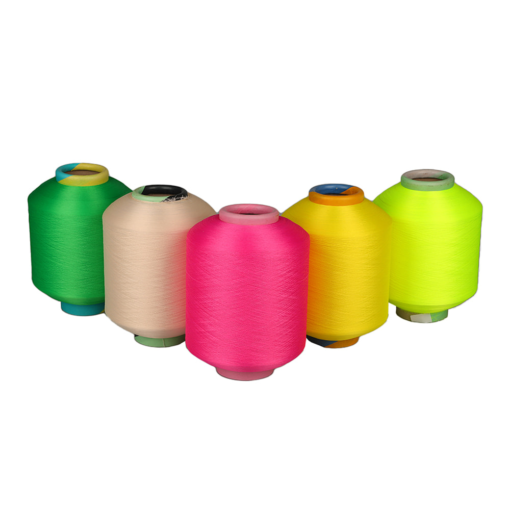 Colored Polyester Covered Yarn