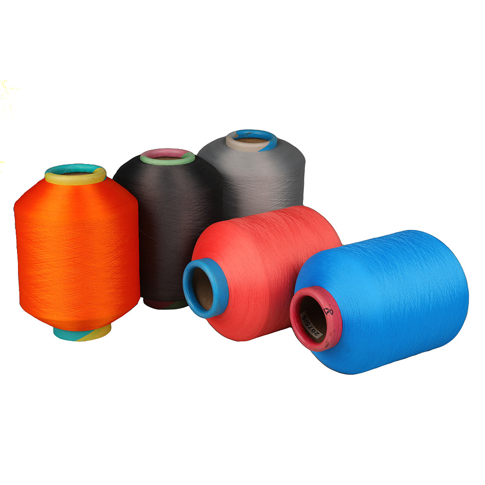 Colored Polyester Covered Yarn