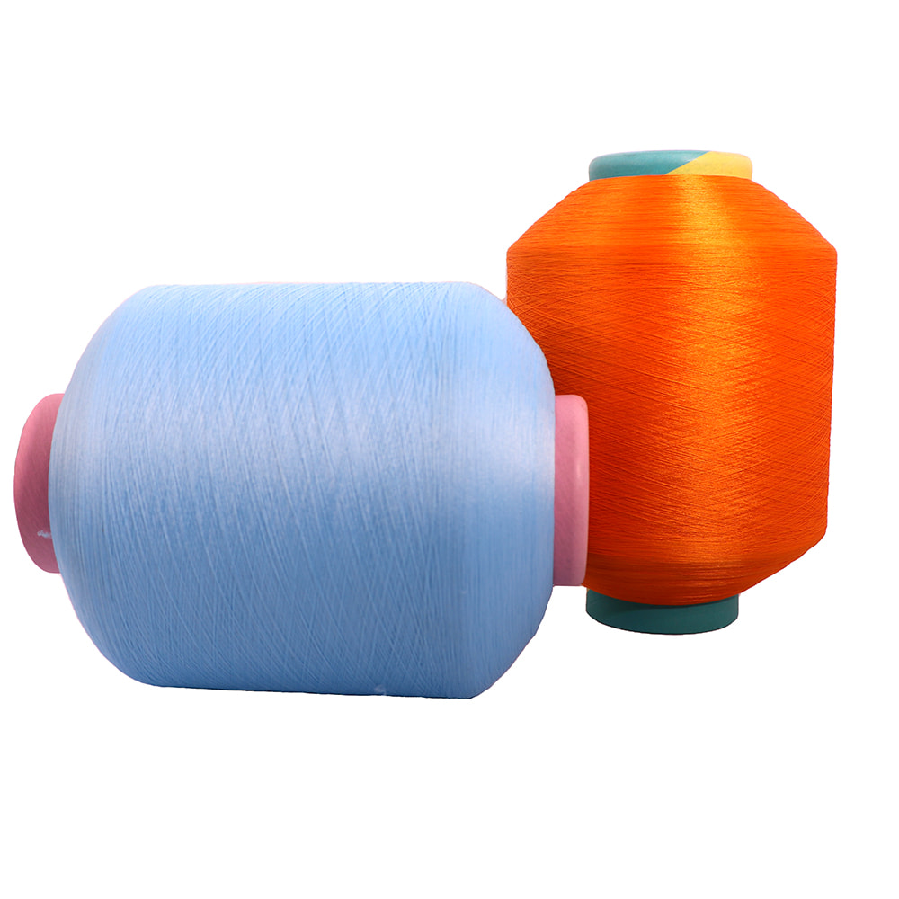 Colored Polyester Covered Yarn