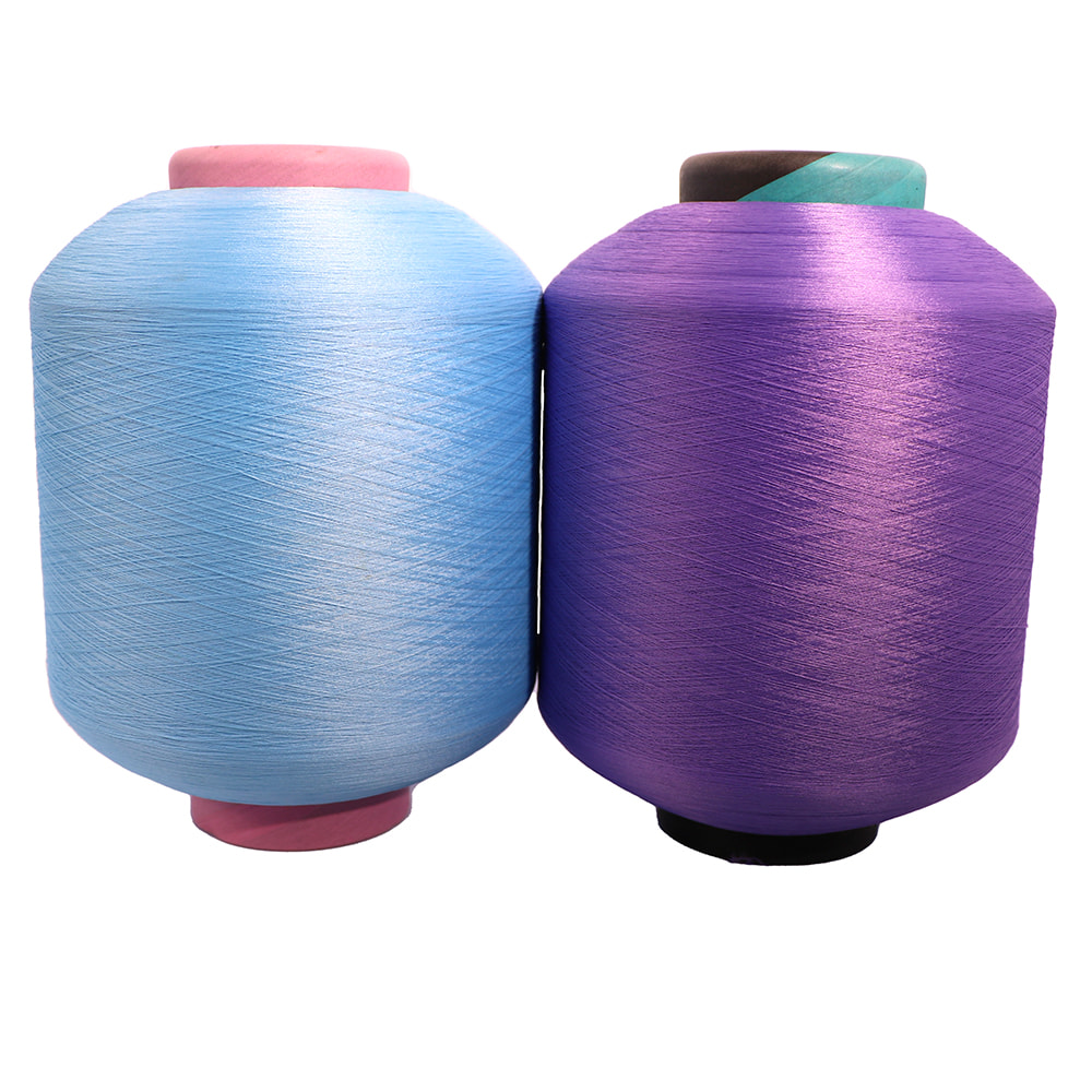 Colored Polyester Covered Yarn