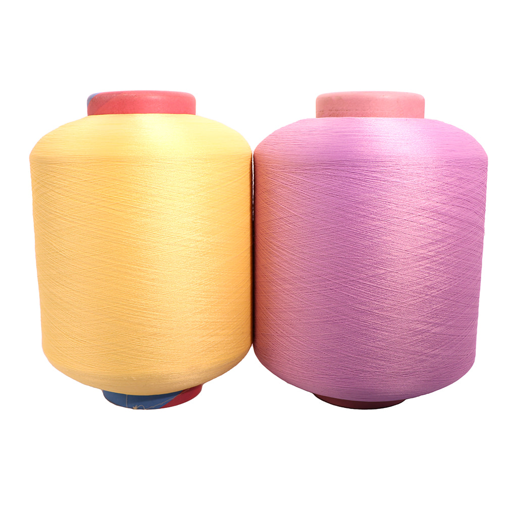 Colored Polyester Covered Yarn