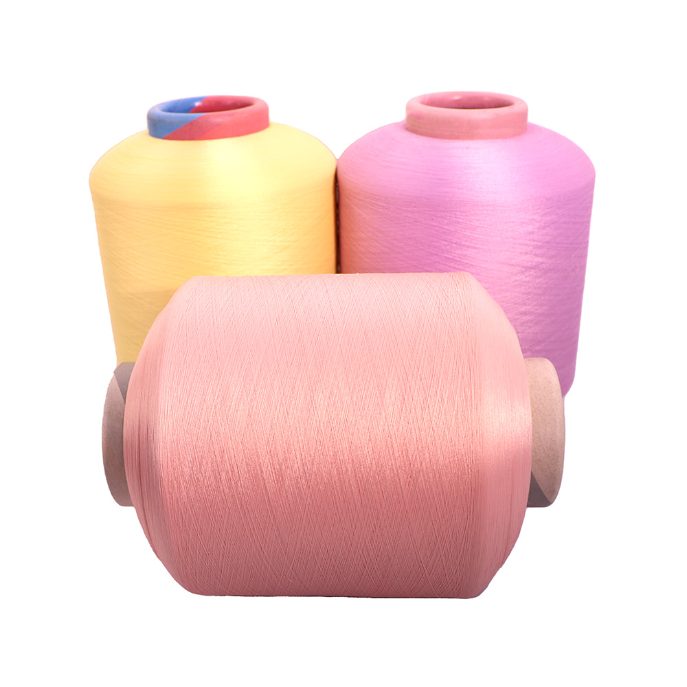 Colored Polyester Covered Yarn