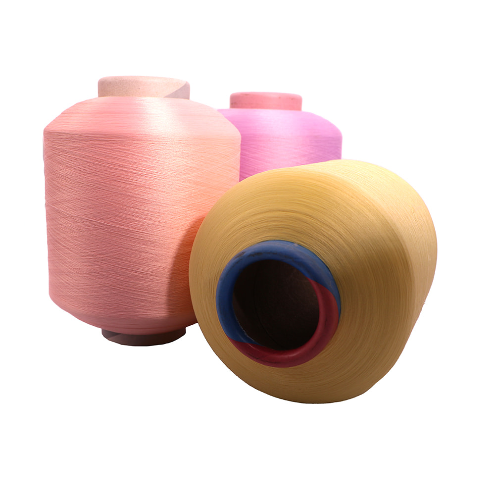 Colored Polyester Covered Yarn